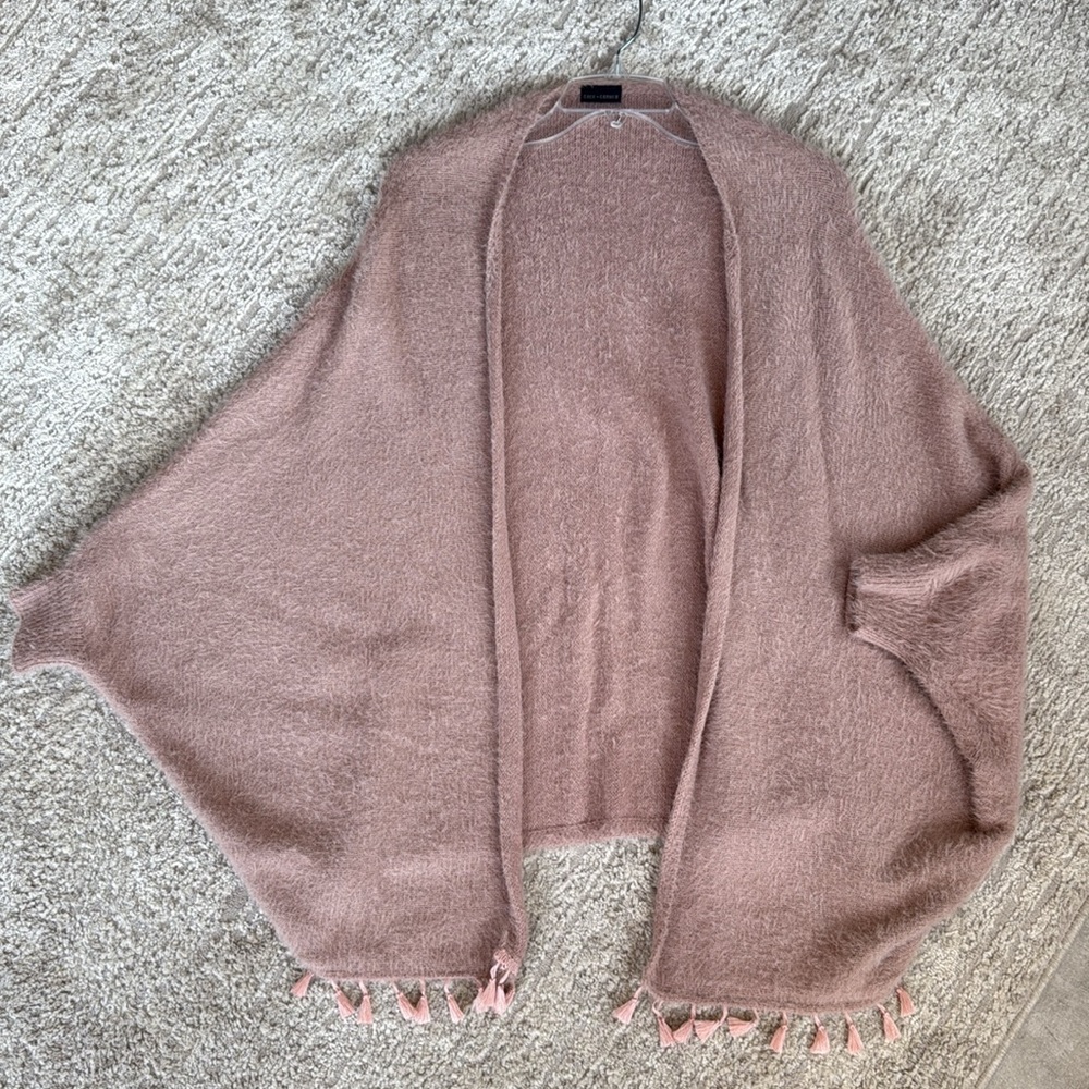 COCO+CARMEN Open Front Cardigan with Front Tassels - One Size-Gently Worn - Picture 7 of 8